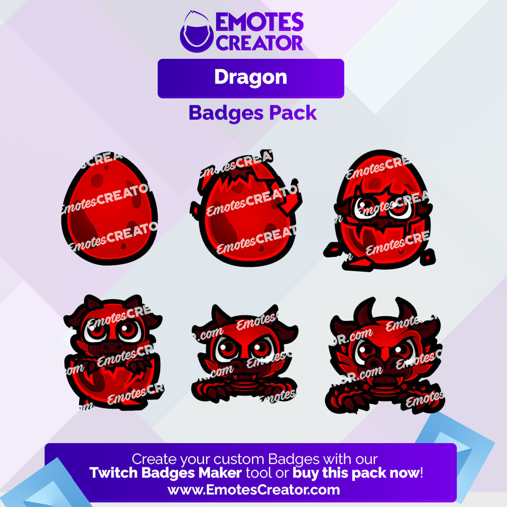 Dragon Badges Pack