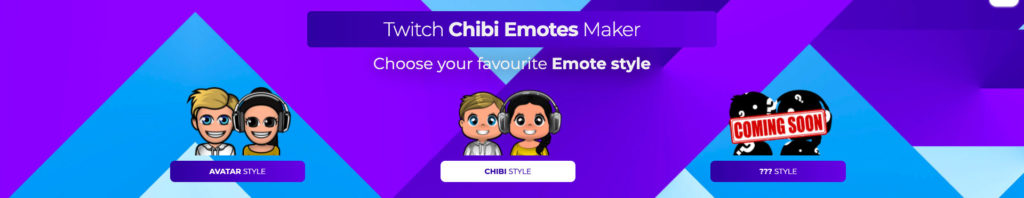 Choose style twitch emotes