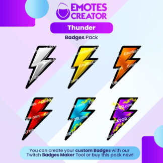 Create twitch sub badges, subscriber badges, sub badges by