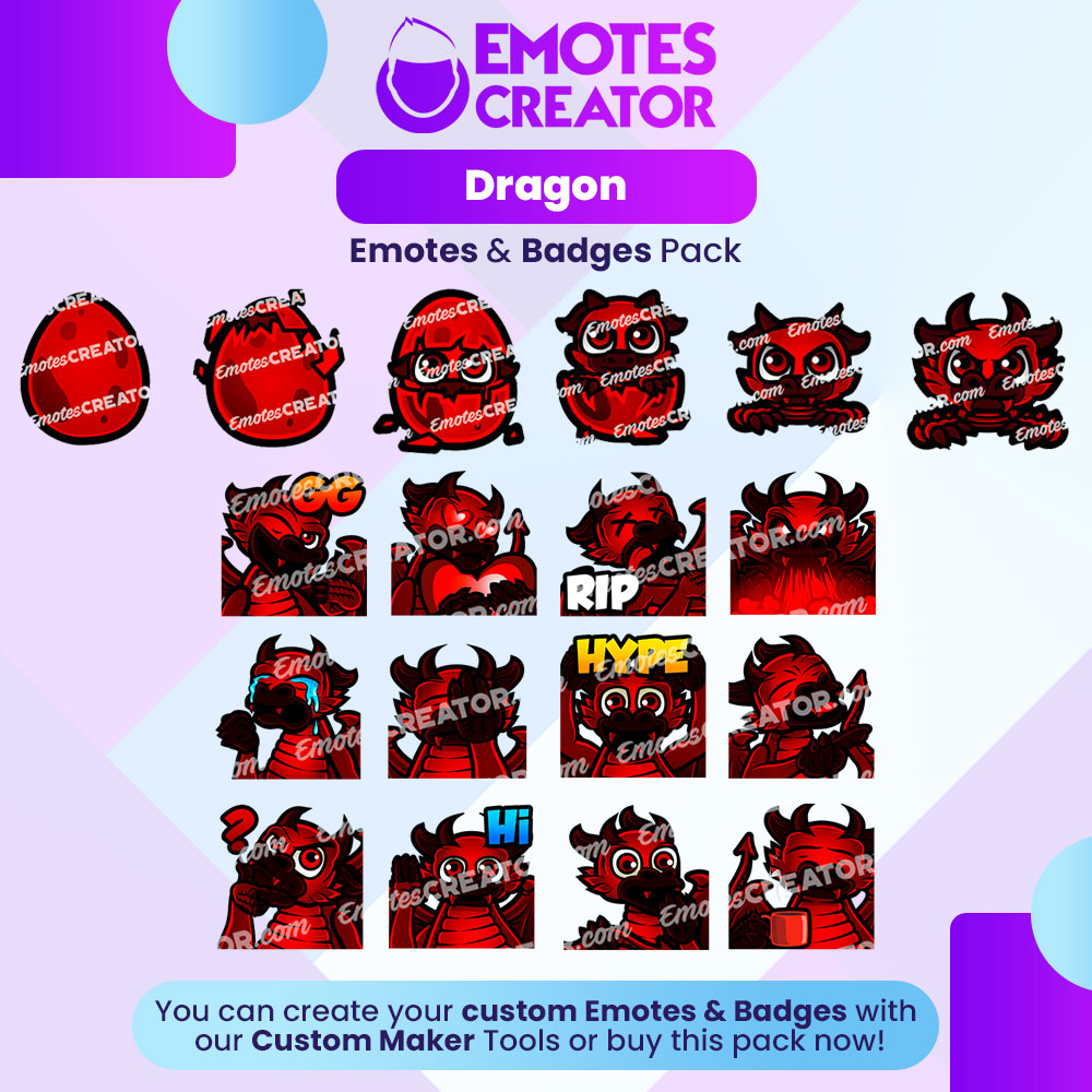 Rage Quit Streaming Graphics Set (Emoji, Emotes, Sub-Badges)