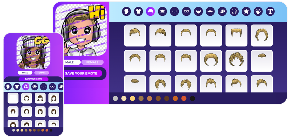Custom Twitch Emote Maker Screenshot