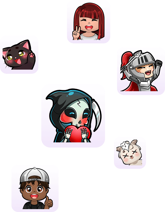 Discord Emotes created with Emotes Maker Example