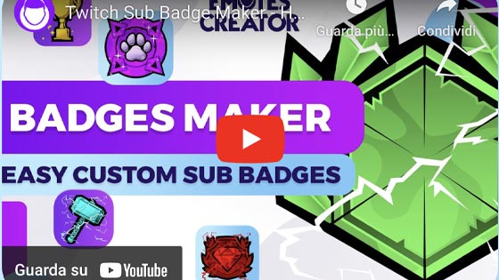 Video Preview on Making Twitch Badges