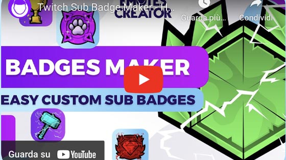 Twitch Sub Badge Makers (Free & Premium) - Design Hub