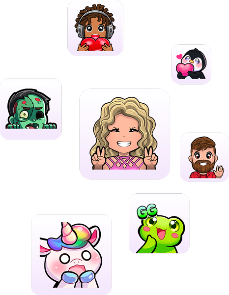 Animated Twitch Emotes - Custom Gif Emoji Maker - Emotes Creator